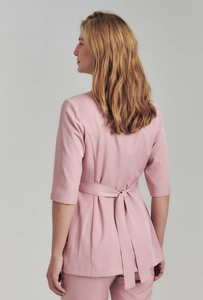 Abbigliamento da lavoro personalizzato per salone moda <span class=keywords><strong>donna</strong></span> ospedale medico Jogger cura scrub set tunica Spa uniformi - Product Image 3