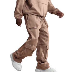 Pantalons tactiques pour hommes personnalisés - Pantalons cargo d'extérieur à taille élastique avec plusieurs poches - Product Image 3