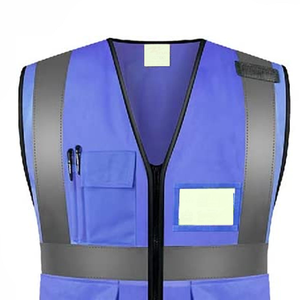 Chaleco de Seguridad Reflectante de Alta Visibilidad Clase 3 con Logotipo Personalizado para Trabajadores, Industria, Construcción, Impermeable, con Luz LED Intermitente - Product Image 2