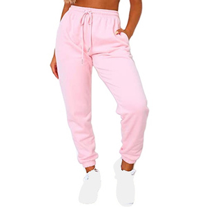 Pantalons de jogging décontractés pour femmes les plus vendus, taille mi-haute, anti-froissement, respirants, imprimés pour l'automne, lot en gros - Product Image 4