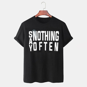 T-shirts graphiques streetwear vierges pour sérigraphie 100% coton peigné pour hommes, personnalisables, vintage, coupe oversize, grandes tailles, délavé à l'acide - Product Image 1