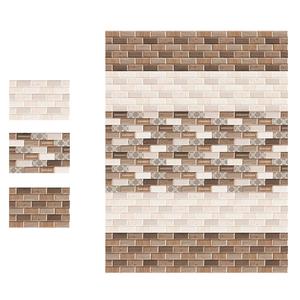 กระเบื้องผนังเซรามิคทรงกลมเคลือบเงาแบบชนบท ขนาด 30x45 ซม. - Product Image 4