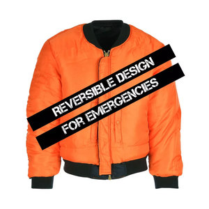 Streetwear au design moderne et épuré Blouson aviateur matelassé avec poignets côtelés Blouson aviateur léger et décontracté pour hommes - Product Image 4
