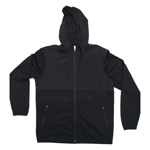 Sudadera con capucha de algodón para otoño e invierno con estampado de letras transpirables Diseño sólido y forro de chaqueta con cremallera OEM personalizado para hombres y mujeres - Product Image 1