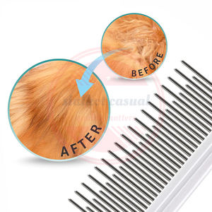 Peigne de toilettage pour animaux de compagnie, Design OEM personnalisé, prix bon marché/meilleur prix de gros, 2022 - Product Image 3