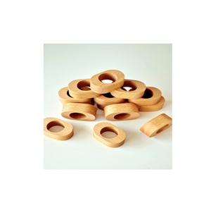 Servilletero de madera de diferentes tamaños para mesa de cena de forma cuadrada y uso en restaurantes para uso en fiestas - Product Image 3