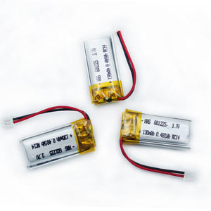 סוללת ליתיום פולימר נטענת בהתאמה אישית סיטונאית מהמפעל <span class=keywords><strong>3.7v</strong></span> 601235 200mah סוללת ליפו <span class=keywords><strong>3.7v</strong></span> סוללת ליתיום פולימר - Product Image 1