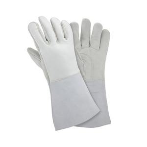 Gants de soudage en cuir de vachette pleine fleur résistants à la chaleur, antistatiques, résistants aux déchirures, épaisseur 7 oz, pour travaux de construction, vente en gros, Ghumman - Product Image 3