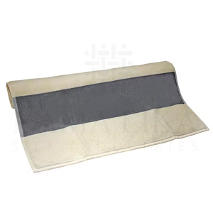 Logo personnalisé fermeture à glissière en relief hypoallergénique écologique à séchage rapide serviette de sport épais microfibre polyester serviette de sport Fitness plage - Product Image 1