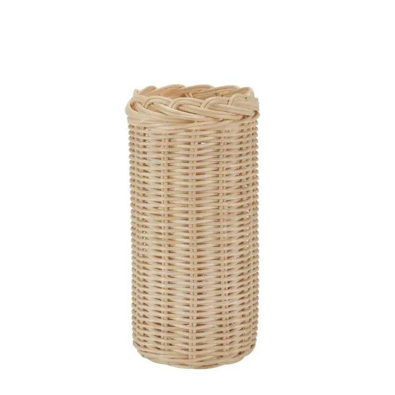 Exquisite Wicker Rattan Wein regale Hochwertige natürliche Rattan Wein hülle