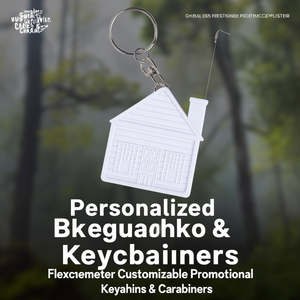 Portachiavi Personalizzato Bereguardo con Flessometro, Portachiavi e Moschettoni Promozionali Personalizzabili - Product Image 3