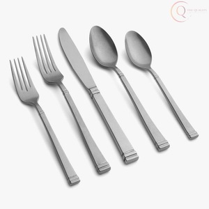 Ensemble de couverts de luxe écologiques et modernes pour restaurants, traiteurs et réceptions |   Couverts en acier inoxydable de qualité professionnelle - Product Image 2