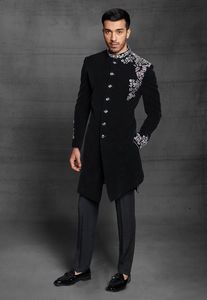 TRENDY---ELEGANT broderie de styliste sur SHERWANI et également chaussure assortie avec robe pour les tenues de fête/mariage @ 2023 - Product Image 2
