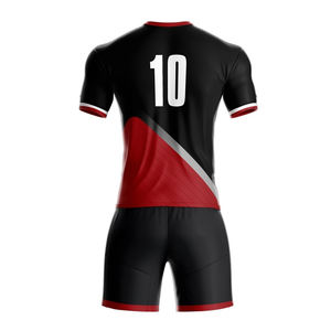 Uniformes de football sur mesure en tissu polyester 100% à séchage rapide Sports Football Club Wear Ensembles d'uniformes pour adultes - Product Image 6