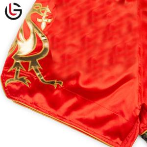 Top Trending Printed Boxing Shorts Logotipo personalizado Hombres Muay Thai Shorts Nuevo diseño corto para hombres - Product Image 2