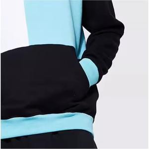 Nouveaux sweats à capuche décontractés pour hommes, grande taille, design innovant, bicolore, collection 2026 - Product Image 4