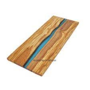 Último patrón de llegada, mármol blanco y mango de madera, bloque de corte de forma redonda de diseñador de lujo único con suministros de mango - Product Image 5