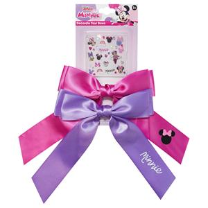 Set de Lazos para el Cabello de Mickey y Minnie Mouse, Lazos de Satén y Pegatinas, 150 Unidades, Caja al por Mayor, Envío Gratis - Product Image 3