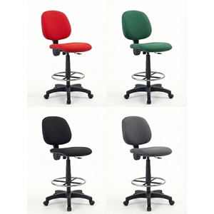 Hot Sale Eco Drafting <b>Stool</b> Footrest Ring Fabric Upholstered for Lab Office Wholesale - Product Image 3