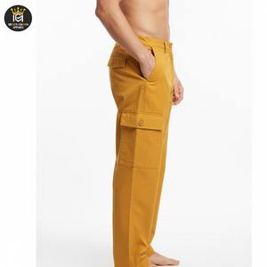 กางเกงคาร์โก้ โรงงานผู้ผลิต OEM ขายส่ง รับผลิตตามแบบ กางเกงลำลองสำหรับกิจกรรมกลางแจ้ง ชุดทำงาน มีกระเป๋าหลายช่อง ระบายอากาศ กันลม ติดกระดุมที่เอว - Product Image 4