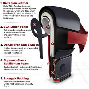 Gants de boxe en cuir véritable au design personnalisé pour poinçonnage, Sparring, Kickboxing et Muay Thai - Product Image 5