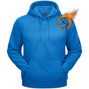 Sudadera con capucha de bloque de color de dos tonos 100% algodón 350 GSM Impresión y bordado totalmente personalizados Bajo MOQ Etiquetado personalizado y fabricación OEM - Product Image 6