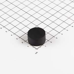 Magnete a disco in neodimio rivestito in gomma Ø22x11,4mm - Product Image 1