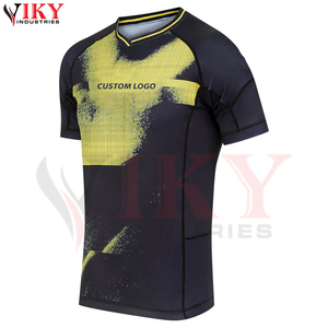 Camisetas de Surf de Secado Rápido al por Mayor, Camisetas de Natación de Manga Corta y Larga, Compresión para Gimnasio, Logotipo Personalizado, Ropa Deportiva Anti-UV - Product Image 3