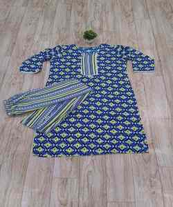 นวมคลุมหน้าสไตล์อินเดียปากีสถานพร้อมทําชุดผ้าฝ้ายผู้หญิงเย็บชุดผู้หญิงที่สง่างาม - Product Image 2