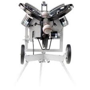 Machine de lancer de baseball d'extérieur de qualité supérieure à 3 roues en aluminium et acier - Product Image 2