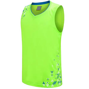 Nuevo Uniforme de Baloncesto sin Mangas Sublimado con Estampado Personalizado, Transpirable, 100% Poliéster, Secado Rápido, Antibacteriano, Alta Calidad - Product Image 4