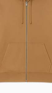 Sweats à capuche surdimensionnés zippés 100% coton pour hommes 250 GSM Winter Season - Product Image 3