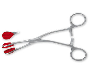 Pince pour orthodontie dentaire coudée en acier inoxydable pince de maintien Instruments de saisie incurvés pour pince de maintien de langue - Product Image 4