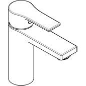 KLUDI ZENTA SL Lavabo-EHM Accesorio de Drenaje de 100 mm Cromado, Artículos para Baño - Product Image 4