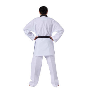 100% Polyester Art Martial Porter Karaté Combattant Gi Uniforme Bjj Gi Kimono Karat Kumite Uniforme - Product Image 5