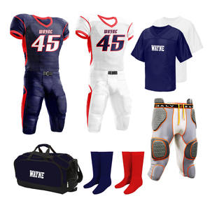 Buena calidad producto caliente diseño único uniforme de fútbol americano superventas fabricación fina hombres corto impreso transpirable - Product Image 1