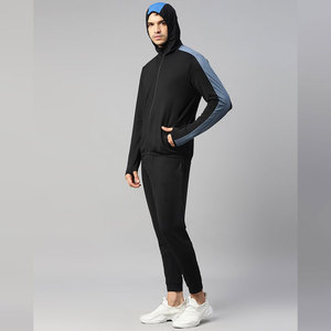 Custom Logo Zipper Up <b>Plain</b> <b>Tracksuit</b> For Mens Zipper Up <b>Plain</b> Jogging Suit Blank/<b>Plain</b> With Full Customization - Product Image 6