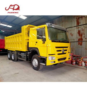 Usato 6*4 10 ruote HOWO autocarro con cassone ribaltabile 30cbm 20cbm autocarro ribaltabile di seconda mano 30T capacità di trasporto in pietra autocarro pesante - Product Image 3