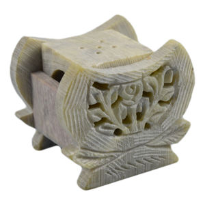 Quemador de incienso de mármol con diseño de acabado de color natural para decoración, lo mejor para soporte de incienso de piedra de diseño decorativo para interiores - Product Image 5