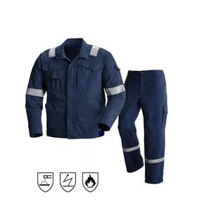Uniforme de Trabajo de Algodón de Alta Visibilidad con Logotipo Personalizado, Talla Grande, Ajuste Cómodo, para Uso Diario en el Lugar de Trabajo, Resistente al Fuego y de Alta Resistencia - Product Image 1