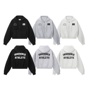 Sudadera con capucha de invierno BOXY unisex con cremallera personalizada OEM ODM bordado e impresión de letras patrón Streetwear hecho en VIETNAM - Product Image 1