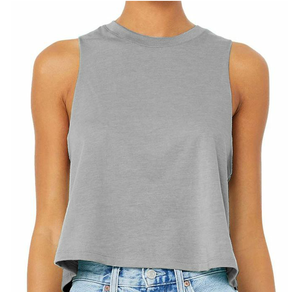 Fabricación de camisetas cortas para mujer, camisetas de media manga de Color sólido con cuello redondo, ropa de moda, Top corto estampado, camiseta transpirable - Product Image 6