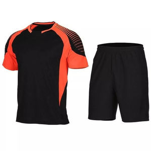 Nuevo producto cómodo uniforme de voleibol ajustado para hombres en tarifa al por mayor en poliéster puro con uniforme de logotipo personalizado - Product Image 1