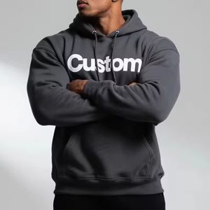 High Quality Custom Logo <b>Hoodie</b> Unisex Cotton <b>Polyester</b> <b>Hoodie</b> Low Moq Oversized Soft Streetwear <b>Hoodie</b> - Product Image 4