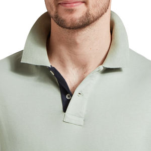 2025 vente chaude mode avec un beau design et un tissu grande taille Top qualité plaine décontracté 100% coton hommes Polo pour hommes - Product Image 6