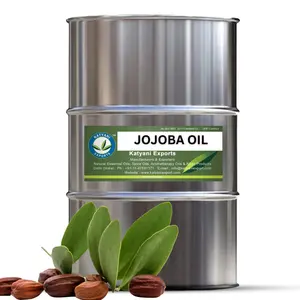Harga pabrik langsung Minyak Jojoba penjualan laris 100% minyak pembawa Jojoba emas organik beli dari grosir India