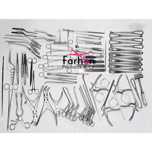 Juego de 78 piezas de craneotomía básica y laminectomía, instrumento espinal ortopédico quirúrgico - Product Image 1