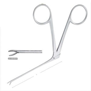 Weingartner Ear Forceps Eje 3,3 ''Pediátrico ENT Alligator Polypus Fórceps quirúrgicos Fórceps médicos de acero inoxidable - Product Image 3