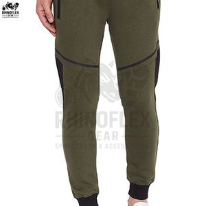 Pantalons de survêtement pour hommes en coton 100% personnalisés, style décontracté, avec différents designs de logo et couleurs, prix bas - Product Image 6