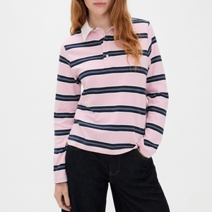 Polo de golf pour femme à séchage rapide, coupe ajustée, extensible, respirant, vêtements de sport, impression de logo personnalisé, manches courtes, 100% coton - Product Image 1